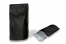 Sachets stand-up mat noir - 160 x 270 x 80 mm, 750 ml | Paysdesenveloppes.be