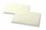 Enveloppes pour faire-part de décès - Crème + Simple bordure | Paysdesenveloppes.be