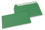 Enveloppes papier colorées - Vert foncé, 110 x 220 mm | Paysdesenveloppes.be
