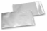 Enveloppes aluminium métallisées mat - argent 114 x 162 mm | Paysdesenveloppes.be
