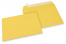Enveloppes papier colorées - Jaune bouton d'or, 162 x 229 mm  | Paysdesenveloppes.be