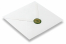 Sceaux en cire - Arbre de Noël sur l'enveloppe | Paysdesenveloppes.be