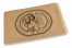 Pochettes cadeaux en papier kraft vergé - avec exemple imprimé | Paysdesenveloppes.be