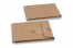 Enveloppes avec fermeture Japonaise - 114 x 162 x 25 mm, marron | Paysdesenveloppes.be