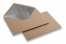 Enveloppes doublées papier kraft - 114 x 162 mm (C 6) Argent | Paysdesenveloppes.be