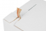 Caisse carton fond automatique - bande d'arrachage | Paysdesenveloppes.be