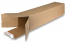 Tubes d'expédition carrés avec bande adhésive QuattroStar - 860 x 190 x 190 mm | Paysdesenveloppes.be