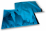 Enveloppes aluminium métallisées colorées - bleu 229 x 324 mm | Paysdesenveloppes.be