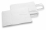 Sacs papier kraft avec anses rondes - blanc, 220 x 100 x 310 mm, 90 gr | Paysdesenveloppes.be