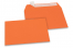 Enveloppes papier colorées - Orange, 114 x 162 mm | Paysdesenveloppes.be
