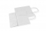 Sacs papier kraft avec anses rondes - blanc, 190 x 80 x 210 mm, 80 gr | Paysdesenveloppes.be