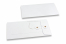 Enveloppes avec fermeture Japonaise - 110 x 220 mm, blanc | Paysdesenveloppes.be