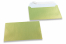 Enveloppes de couleurs nacrées - Vert lime, 114 x 162 mm | Paysdesenveloppes.be