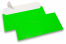 Enveloppes fluo - vert, sans fenêtre | Paysdesenveloppes.be