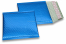 Enveloppes à bulles ECO métallique - bleu foncé 165 x 165 mm | Paysdesenveloppes.be