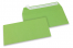 Enveloppes papier colorées - Vert pomme, 110 x 220 mm | Paysdesenveloppes.be