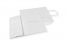 Sacs papier kraft avec anses rondes - blanc, 240 x 110 x 310 mm, 100 gr | Paysdesenveloppes.be