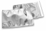 Enveloppes aluminium métallisées colorées - argent 114 x 162 mm | Paysdesenveloppes.be