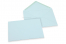 Enveloppes colorées pour cartes de voeux - bleu clair, 133 x 184 mm | Paysdesenveloppes.be