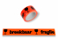 Ruban adhésif acrylique orange Breekbaar/Fragile  | Paysdesenveloppes.be