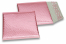 Enveloppes à bulles ECO métallique - doré rose 165 x 165 mm | Paysdesenveloppes.be