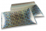 Enveloppes à bulles ECO métallique - argent holografique 235 x 325 mm | Paysdesenveloppes.be
