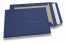 Enveloppes dos carton colorées - Blue foncé | Paysdesenveloppes.be