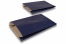 Sachets cadeaux en papier kraft couloré - bleu foncé, 200 x 320 x 70 mm | Paysdesenveloppes.be