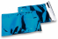 Enveloppes aluminium métallisées colorées - bleu 162 x 229 mm | Paysdesenveloppes.be