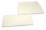 Enveloppes artisanales papier à bords frangés - patte gommée, sans doublure intérieure | Paysdesenveloppes.be