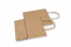  Sacs papier kraft avec anses rondes - brun, 190 x 80 x 210 mm, 80 gr | Paysdesenveloppes.be