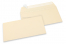 Enveloppes papier colorées - Blanc ivoire, 110 x 220 mm | Paysdesenveloppes.be