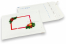 Enveloppes à bulles blanches pour Noël - décoration de Noël | Paysdesenveloppes.be