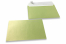 Enveloppes de couleurs nacrées - Vert lime, 162 x 229 mm | Paysdesenveloppes.be