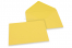 Enveloppes colorées pour cartes de voeux - jaune bouton d'or, 162 x 229 mm | Paysdesenveloppes.be