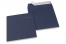 Enveloppes papier colorées - Bleu foncé, 160 x 160 mm | Paysdesenveloppes.be