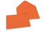 Enveloppes colorées pour cartes de voeux - orange, 133 x 184 mm | Paysdesenveloppes.be