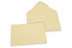 Enveloppes colorées pour cartes de voeux - camel, 114 x 162 mm | Paysdesenveloppes.be