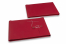 Enveloppes avec fermeture Japonaise - 162 x 229 x 25 mm, rouge | Paysdesenveloppes.be