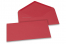 Enveloppes colorées pour cartes de voeux - rouge, 110 x 220 mm | Paysdesenveloppes.be