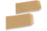 Pochettes cadeaux en papier kraft vergé - 70 x 130 mm | Paysdesenveloppes.be