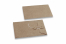 Enveloppes avec fermeture Japonaise - 114 x 162 mm, kraft brun | Paysdesenveloppes.be