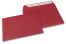 Enveloppes papier colorées - Rouge foncé, 162 x 229 mm  | Paysdesenveloppes.be
