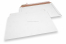 Enveloppes carton ondulé blanc - 320 x 485 mm | Paysdesenveloppes.be