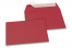 Enveloppes papier colorées - Rouge foncé, 114 x 162 mm | Paysdesenveloppes.be