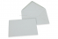 Enveloppes colorées pour cartes de voeux - gris clair, 114 x 162 mm | Paysdesenveloppes.be