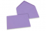 Enveloppes colorées pour cartes de voeux - violet, 125 x 175 mm | Paysdesenveloppes.be