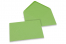 Enveloppes colorées pour cartes de voeux - vert pomme, 125 x 175 mm | Paysdesenveloppes.be