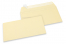 Enveloppes papier colorées - Blanc ivoire, 110 x 220 mm | Paysdesenveloppes.be
