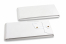 Enveloppes avec fermeture Japonaise - 110 x 220 x 25 mm, blanc | Paysdesenveloppes.be